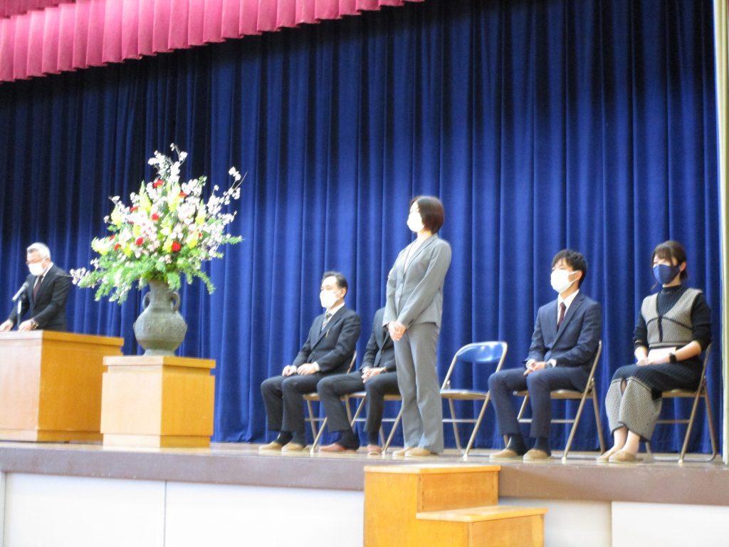 離任式 愛知県立足助高等学校 離任式 愛知県立足助高等学校